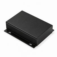 Boîtier en aluminium extrudé 84*24mm, profilé mince anodisé, pour PCB, électronique, instrument, boîte de contrôle, IP54, longueur personnalisée