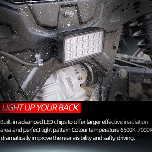ไฟทำงาน LED 36W ตัวเรือนอะลูมิเนียม ไฟส่องสว่างสำหรับออฟโรด ใช้ไฟ DC ใช้ได้กับ Polaris Ranger - Product Image 2