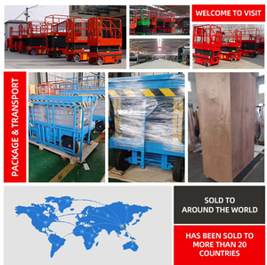 Plataforma Elevadora de Tijera Neumática de 12m y 230kg de Alta Estabilidad para Servicio en Fábrica y Trabajo Eficiente, con Servicio Postventa de Proveedor Exportador - Product Image 6