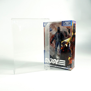 2024 tốt nhất thiết kế mới phổ biến nhìn chằm chằm cuộc chiến tranh đen loạt nghiêng Acrylic Booster Box cho hiển thị chỉ - Product Image 4