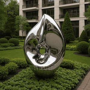 Sculpture de grande dent en métal pour <span class=keywords><strong>d</strong></span>écoration de clinique <span class=keywords><strong>dentaire</strong></span> en plein air, en acier inoxydable poli miroir, statues de dents - Product Image 5