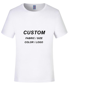 Solid White Promotional Election T-shirts Knitted 100% Polyester Breathable Eco-Friendly Custom Printed Campaign Wholesale Cheap