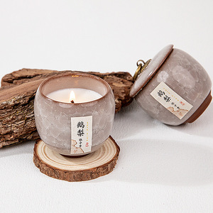Bougie parfumée à la formule ancienne personnalisée, tendance nationale chinoise rétro, osmanthus, jasmin, parfum longue durée, cadeau - Product Image 3