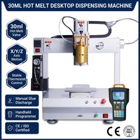Machine de distribution de colle thermofusible 3 axes haute précision 30 ml, robot de collage de bureau, système de remplissage automatique, chauffage stable Maistone