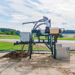 kuh und hühnchen trocknungsmaschine nutztier gülle entwassern maschine festflüssigkeit trocken- und nass trenner klein