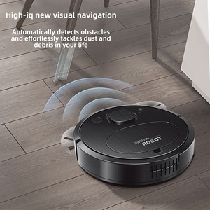 Robot de nettoyage intelligent avec moteur à brosse à chargement USB, <span class=keywords><strong>aspirateur</strong></span> automatique avec aspiration de 10001499 Pa et autonomie de 30 à 60 minutes - Product Image 4