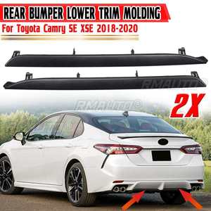 Pair XSE Rear Bumper <b>Diffuser</b> Lip Splitters <b>Car</b> Rear Bumper Protector <b>Diffuser</b> Spoiler <b>for</b> Toyota <b>for</b> Camry SE XSE 2018-2020 - Product Image 1