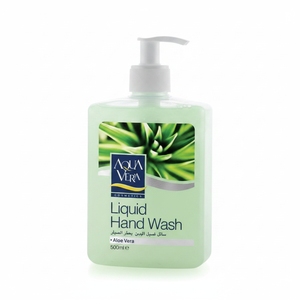 Jabón de Manos AquaVera 500 ml a Base de Productos Químicos, Líquido Antiséptico con Aloe Vera, Ingredientes SLS, Certificado ISO 9001 GMP, Limpieza Básica para Adultos - Product Image 2