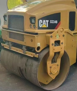 Promo Panas <span class=keywords><strong>CAT</strong></span> CC34B <span class=keywords><strong>Roller</strong></span> Compactor Bekas Asli Caterpillar Double Drum <span class=keywords><strong>Roller</strong></span> 4 Ton Mini Road <span class=keywords><strong>Roller</strong></span> Bekas - Product Image 6