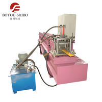 Machine de formage à froid automatique pour portes à enroulement en acier métallique, pour la production de lames de porte de haute précision