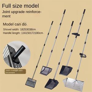 <span class=keywords><strong>Pelle</strong></span> à déchets réglable pour animaux de compagnie et râteau multi-positions pour poulaillers litière pour animaux de compagnie et fermes <span class=keywords><strong>pelle</strong></span> à fumier robuste - Product Image 6