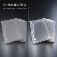 Sachet en plastique à trois soudures latérales, qualité alimentaire, en PET/PE laminé, avec logo personnalisé imprimé, pour l'emballage de poudres et de snacks