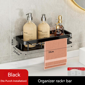<span class=keywords><strong>Estante</strong></span> organizador de cocina OEM, almacenamiento de esquina de utilidad picante, <span class=keywords><strong>estante</strong></span> de acero al carbono montado en la pared para uso en el baño, diseño de fábrica - Product Image 5