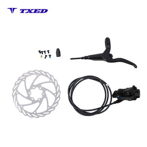 Frein à disque hydraulique arrière pour vélo de montagne, étrier en aluminium, rotor en acier de 160 mm, côté droit, durable et facile à installer - Product Image 1