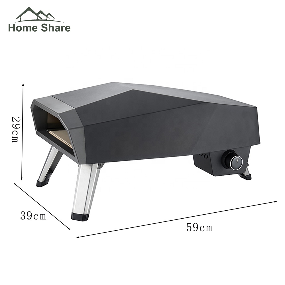 Gas pizza oven outdoor garden kitchen stainless steel portable small pizza oven
