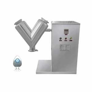 Mezcladora Industrial Pequeña Tipo V CohoMachine, Mezcladora de Polvo para Alimentos de Acero Inoxidable para Laboratorio - Product Image 5