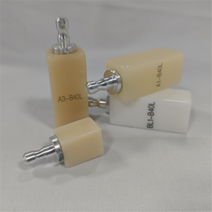 B40 trasparente sistema <span class=keywords><strong>SIRONA</strong></span> blocco PMMA monostrato <span class=keywords><strong>Sirona</strong></span> <span class=keywords><strong>CEREC</strong></span> PMMA 4 pz/scatola materiali di consumo dentali - Product Image 2