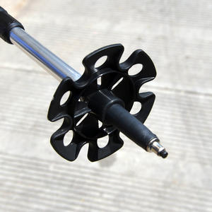 Puntas para bastones de trekking, repuesto universal de acero de tungsteno negro duradero para bastones de esquí, bastones de senderismo - Product Image 5