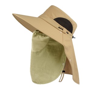 Summer Outdoor Sun <b>Hat</b> Wide Brim UV Protection Breathable Adjustable For Adults Casual Bucket <b>Hat</b> - Product Image 4