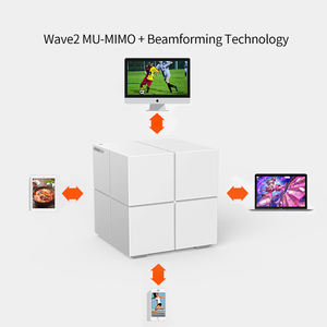 Tenda Nova MW6 전체 홈 메쉬 기가비트 WiFi 시스템 11AC <span class=keywords><strong>2</strong></span>.4G/5.0GHz APP 원격 관리 방화벽 무선 라우터 리피터 VPN - Product Image 4