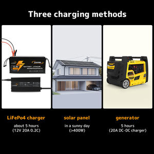 OEM Lifepo4 pil 12v güneş pili 200ah otomatik şarj edilebilir lityum iyon Lifepo4 piller - Product Image 4