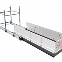 Plateforme de chargement mobile rétractable pour le transport de matériaux, système de chargement de conteneurs, équipement de gestion des déchets, vente en gros