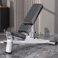 Chaise de fitness pliable réglable en métal SR YLD-L8, banc d'exercices abdominaux, équipement commercial pour haltères