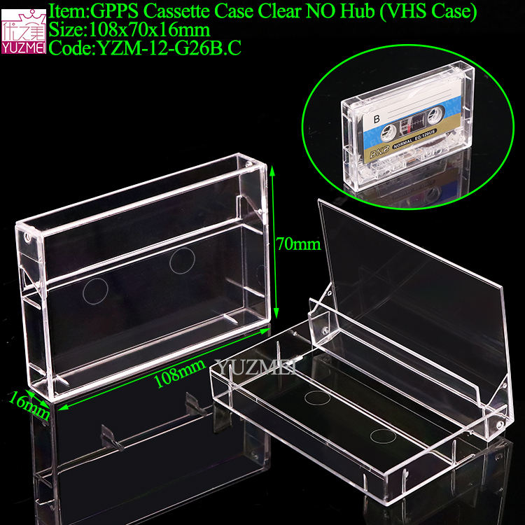Cassette VHS Box Without Hub G26B