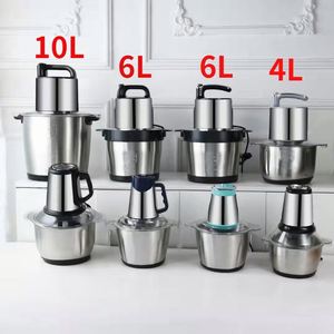 Stainless Steel 6l Liters Pounding <b>Yam</b> <b>Pounder</b> Meat Blender Electr Electric Slicer Meat Grinder <b>Fufu</b> Machine - Product Image 6