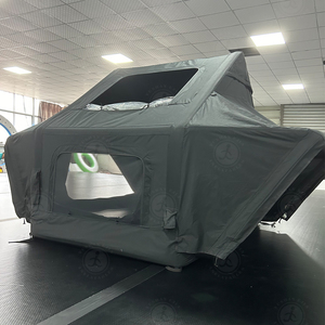 4-6 Persons UV Inflatable Waterproof Windproof Blow <b>up</b> Tent Inflatable <b>Open</b> Suv Inflatable Camping Tent for Car EJ-NC009 Outdoor - Product Image 1