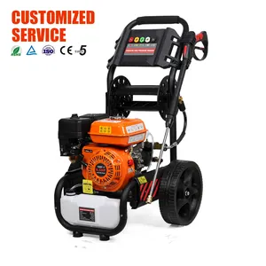 Bison Importers 2.4Gpm 211 Cc 7 Hp Petrol Power 180 Bar 2900 Psi Portable High Pressure Washer For Car Cleaning