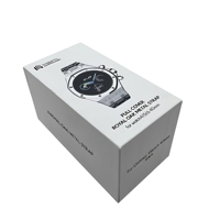 Boîte d'emballage coulissante en carton rigide personnalisée avec logo imprimé, recyclable, avec insert en mousse et dorure à chaud