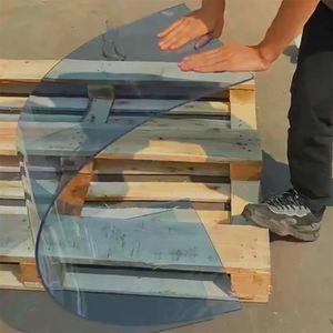 مظلة مقاومة للطقس خارجية 3 من العريشة المسطحة ، عريشة شفافة ، ألواح معززة بالبرد مضادة للطقس - Product Image 6