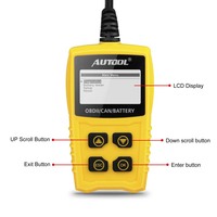 Autool-herramienta de diagnóstico automotriz CS330, escáner OBD2, lector de código, probador de batería de 12V, multilenguaje, escáner OBD2, bajo precio