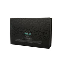Vente en gros de boîte de bouteille de soin des ongles en gel vide en papier kraft de luxe personnalisé boîte d'emballage de vernis à ongles avec insert EVA
