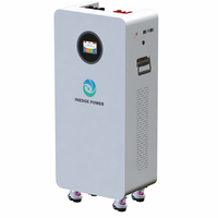 Systèmes de Stockage d'Énergie Solaire Hybride Résidentiels 10KW 16kWh 51.2V BESS Mobiles avec BMS IA et Écran LCD - Prix de Gros