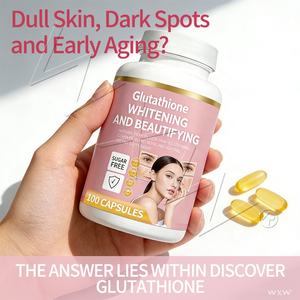 Cápsulas de Glutatión 100% Natural Premium, Cápsulas Antioxidantes para Aclarar la Piel y un Tono Uniforme - Product Image 3