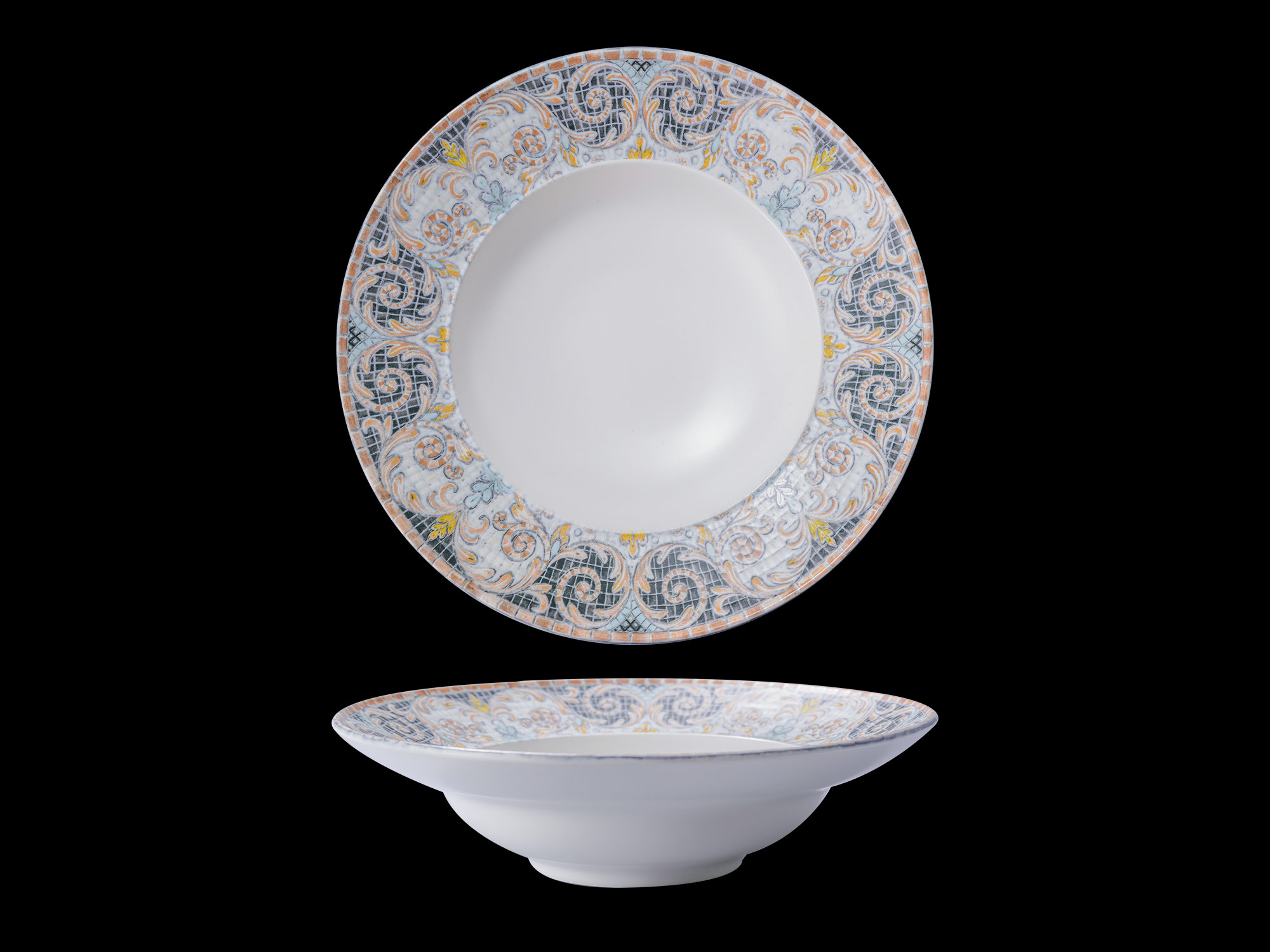 10.25 "assiette à soupe