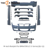 Kit de Conversión de Parachoques Delantero y Trasero Estilo MT para Tim Car Tuning Serie 3 E90 (2005-2012) 318i 320i 325i E90 MT