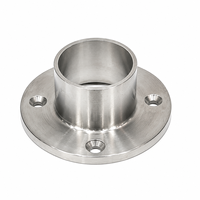 Support de fixation en acier inoxydable pour tringle de penderie, base de montage pour tringle à vêtements, accessoire de support de tringle de séchage