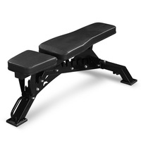 Banc de musculation commercial personnalisé, chaise de fitness, banc de musculation robuste pour poids lourds, banc réglable à surface dentelée pour la maison, banc plat