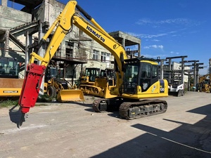 Excavatrice sur chenilles d'occasion KOMATSU PC130-7, 13 tonnes, d'origine japonaise, hydraulique, machine de construction à vendre PC120 313D2 SY135 - Product Image 2