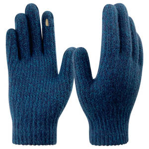 Usine Tricoté Enfants Doigt Deux Doigts <span class=keywords><strong>Vertical</strong></span> Trou Ouvert Téléphone Mobile Écran Tactile Gants De Vélo - Product Image 1