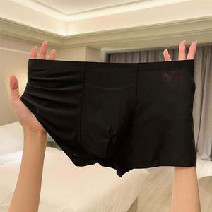 Calzoncillos Boxer Deportivos de Seda Helada para Hombre 2024, Transpirables, Blancos, Tejidos, Talla XXL, con Logotipo en la Cintura, Ecológicos, Antibacterianos, de Tiro Medio - Product Image 4