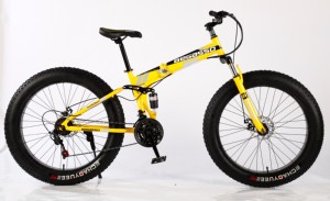 Vélo de montagne Fat Tire Snow <span class=keywords><strong>Biken</strong></span> 21 vitesses pour adultes, cadre en acier haute teneur en carbone, tout-terrain, hors route - Product Image 6