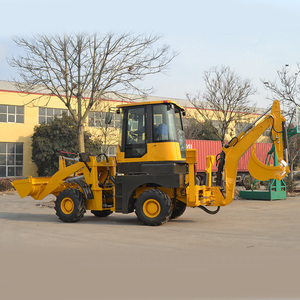 Pabrik Cina 1 Ton 1.5 Ton 2 Ton 2.5 Ton 3 Ton kecil 4x4 roda kemudi Mini Backhoe <span class=keywords><strong>Loader</strong></span> untuk dijual - Product Image 2