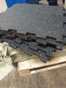 Alfombrilla de goma para gimnasio, estera de Color personalizable para levantamiento de pesas, puzle, absorción de impacto y aislamiento acústico, epdm - Product Image 5