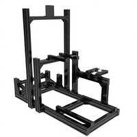 Simulateur de course de haute qualité, châssis en aluminium 4080, simulation de conduite, simulation de course automobile, produit de divertissement sportif
