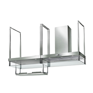 Extracteur <span class=keywords><strong>de</strong></span> fumée <span class=keywords><strong>de</strong></span> cuisine <span class=keywords><strong>haut</strong></span> <span class=keywords><strong>de</strong></span> <span class=keywords><strong>gamme</strong></span>, 260W, en acier inoxydable, <span class=keywords><strong>hotte</strong></span> <span class=keywords><strong>de</strong></span> cuisson - Product Image 1