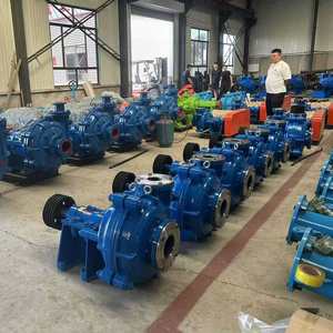 Pompe centrifuge de dragage de sable pour rivière, grande capacité, pour boues de charbon de mine, résistante à l'usure, électrique ou diesel - Product Image 5